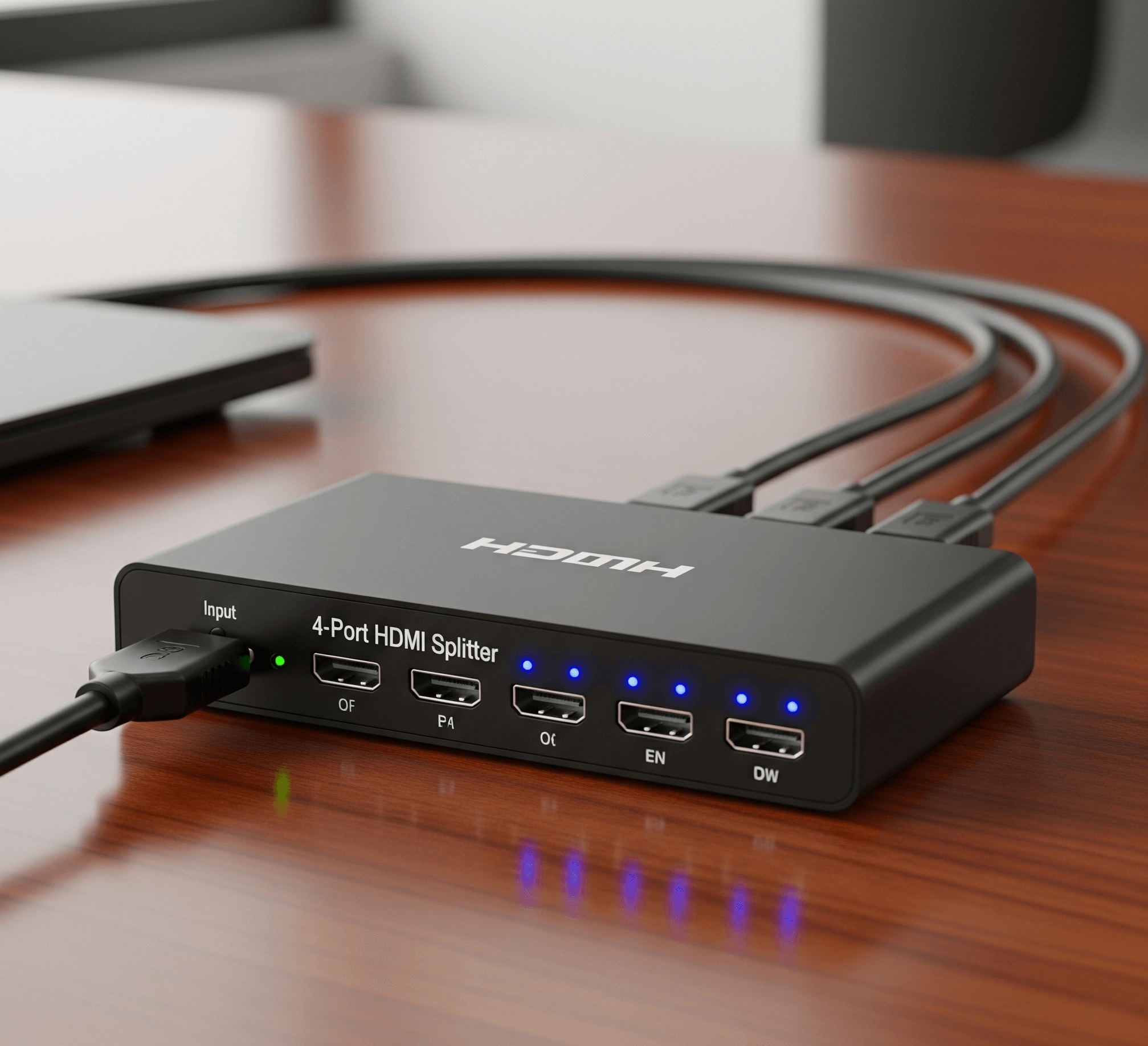 4-Port HDMI Splitter